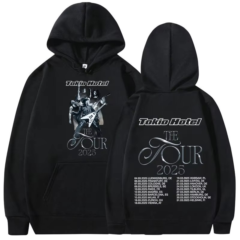 Winter Clothing Drawing - German Rock Band Tokio Hotel 2026