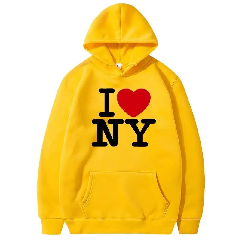 I Love New York Pritned Hoodie - Winter Clothing New York review and price