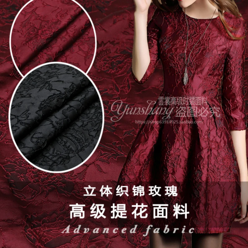 Brocade Jacquard Fabric Autumn - Winter Clothing Wholesale review and price