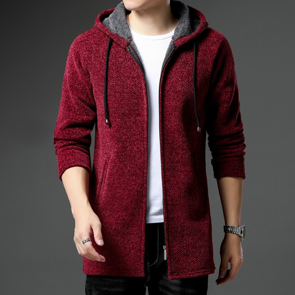 New Arrival Knitted Sweater Me - Fleece Hoodie Lined review and price