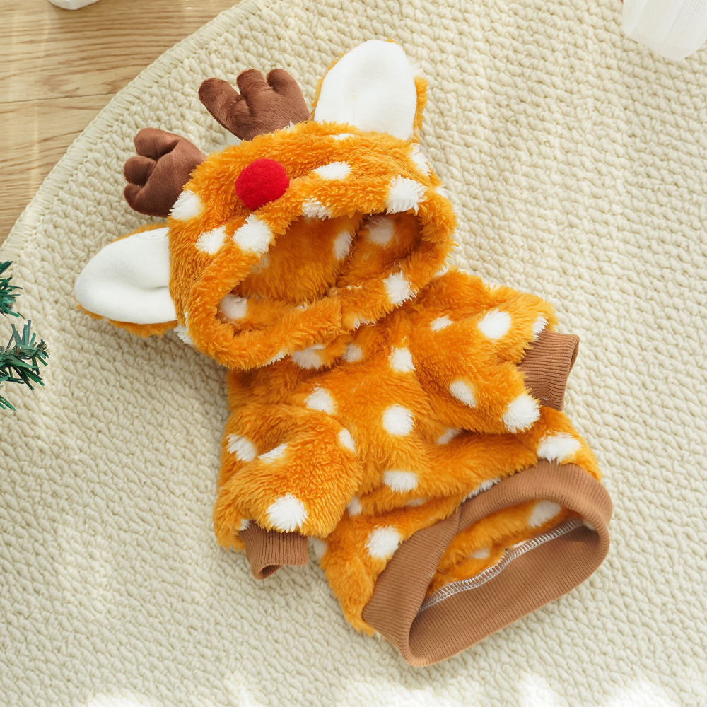 Cute Christmas Reindeer Pet Cl - Winter Clothing Must Haves review and price