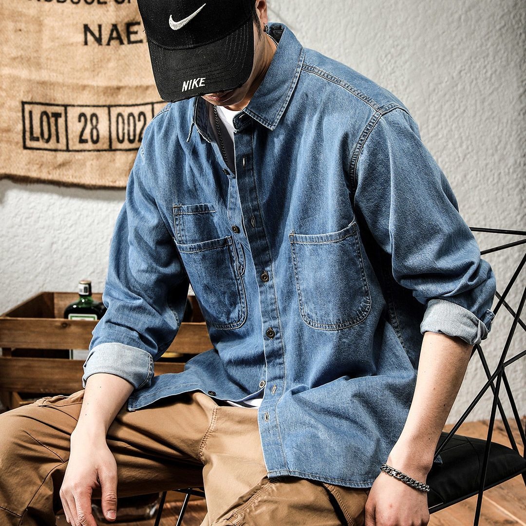 Spring Ruffian Handsome Denim  - Winter Clothing Items review and price