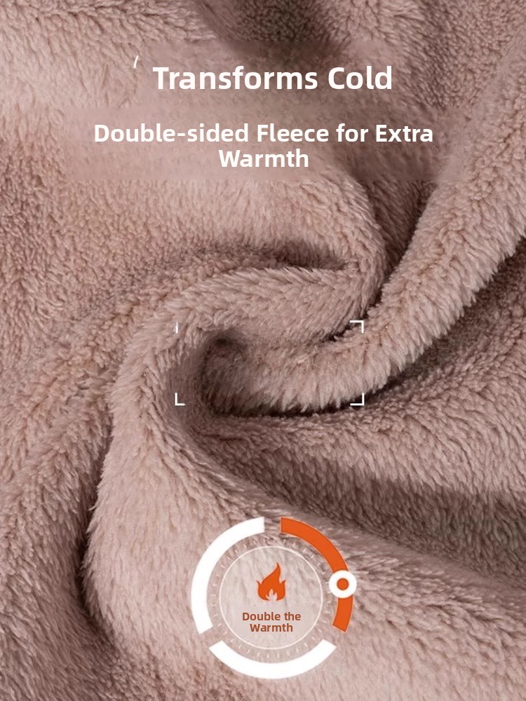 Thickened Fleece Women's Jacke - Fleece Hoodie Lined review and price
