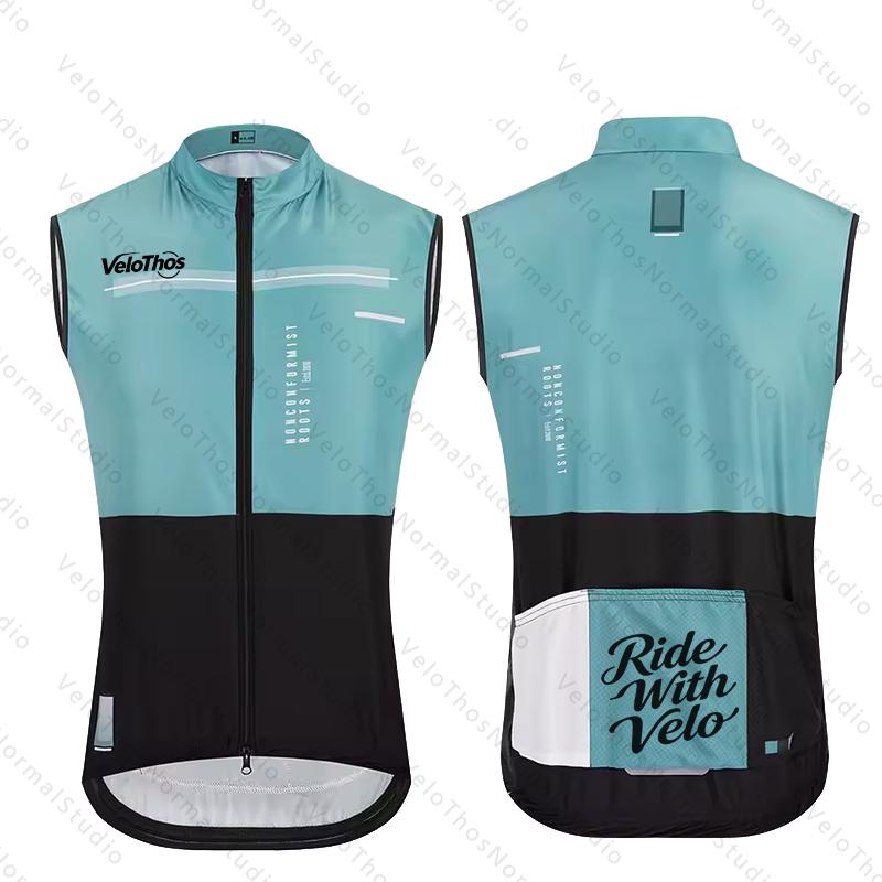 VeloThos Cycling Vest Windproo - Padded Vest Gilet review and price