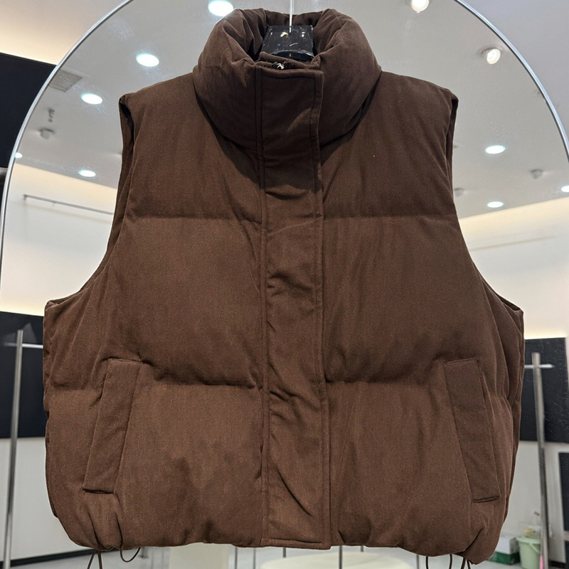 Puffer Vest Women Stand Collar - Padded Vest Gilet review and price