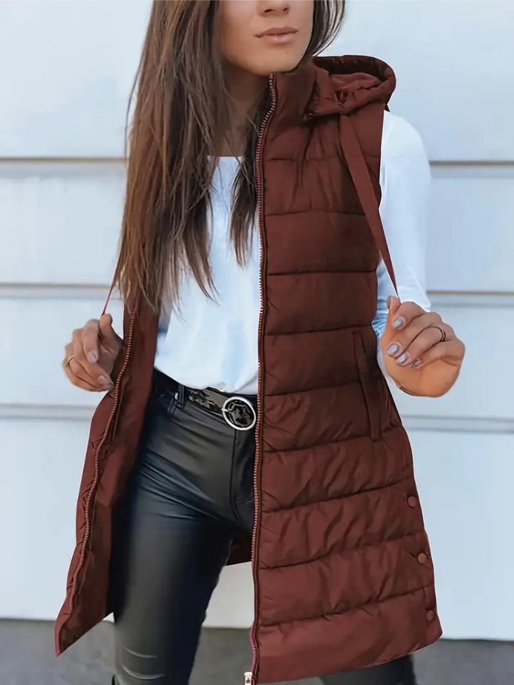 Autumn Winter Women's Vest Cas - Padded Vest Gilet review and price