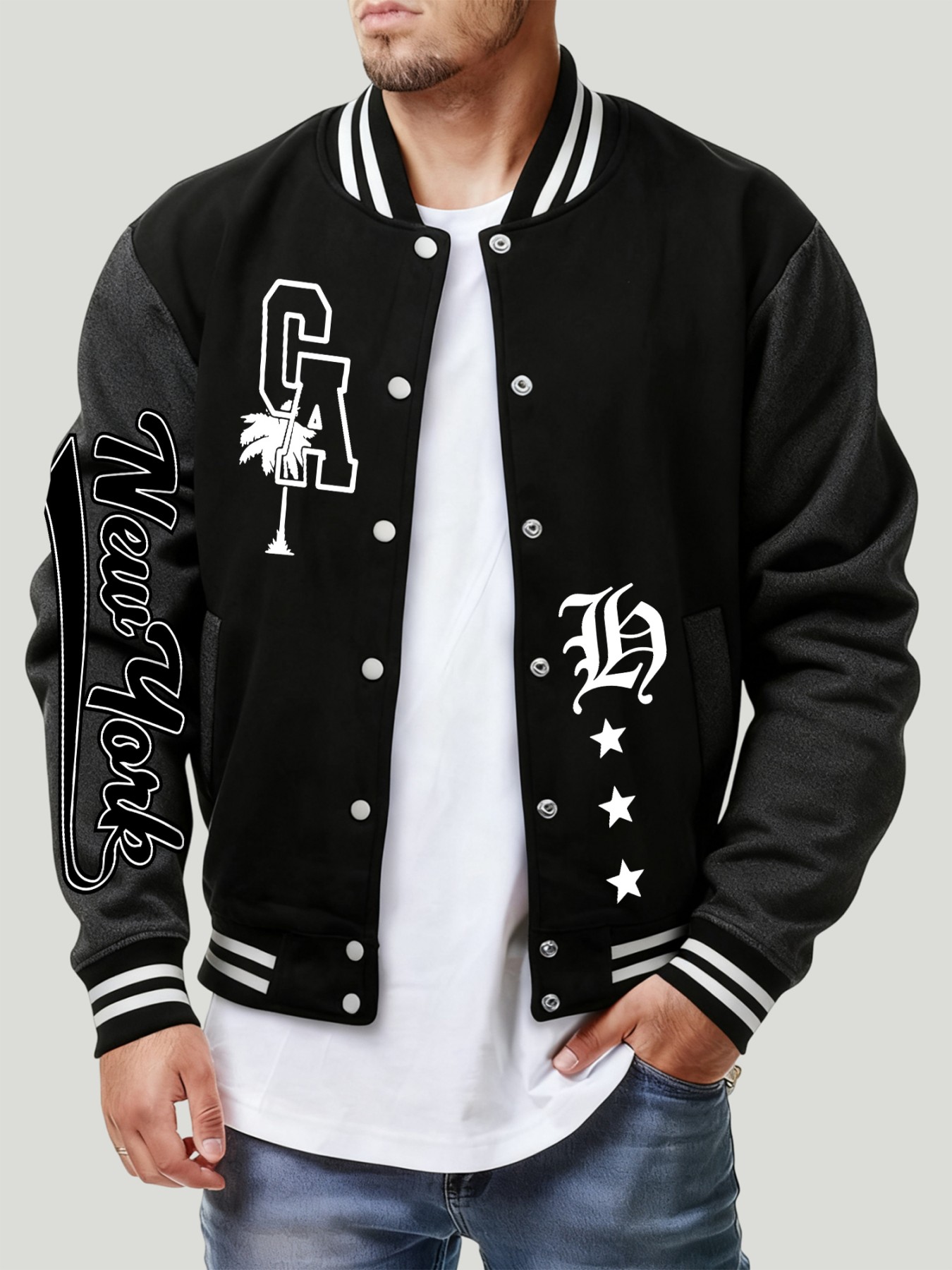 New York Letter Ca Star Patter - Winter Clothing New York review and price