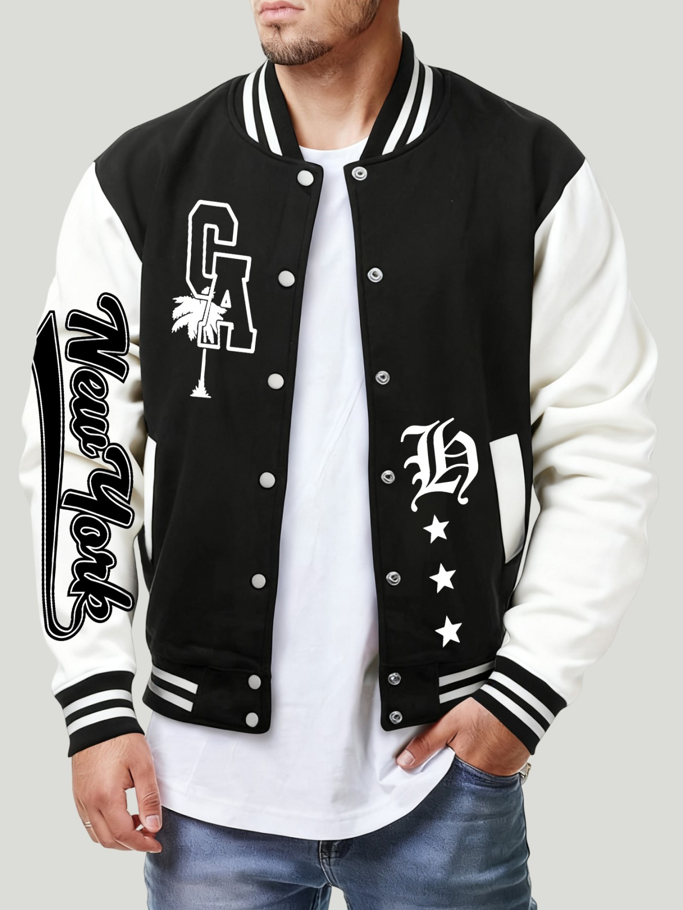 New York Letter Ca Star Patter - Winter Clothing New York review and price