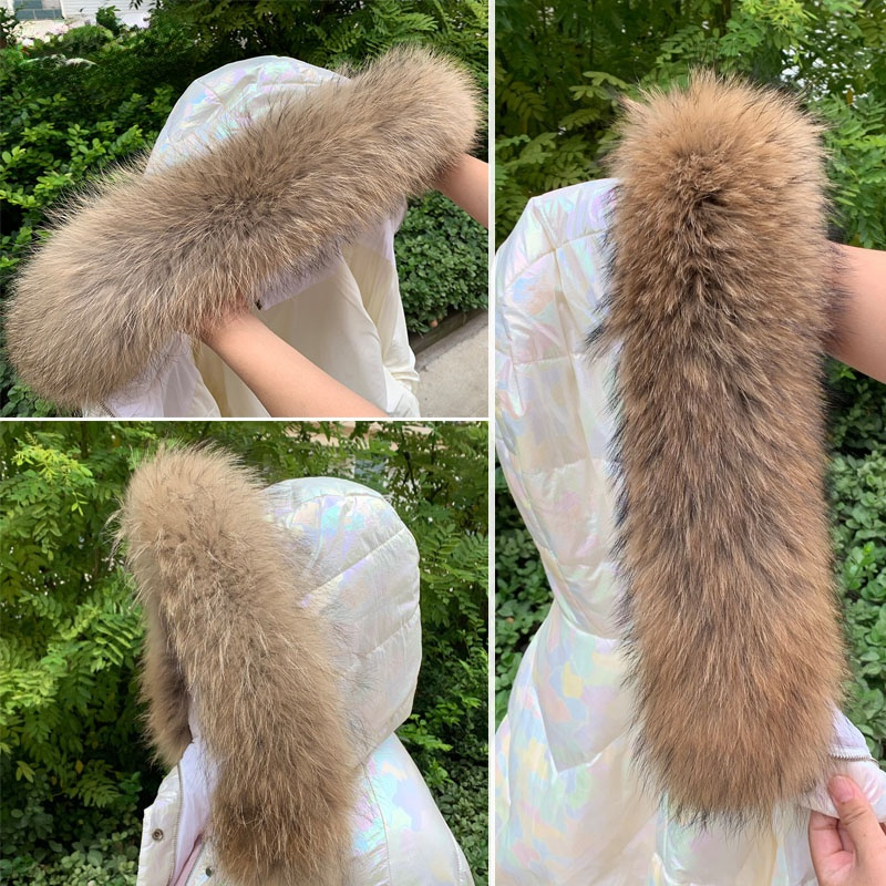 Real Fur Collar for Coat Parka - Winter Clothing Items review and price