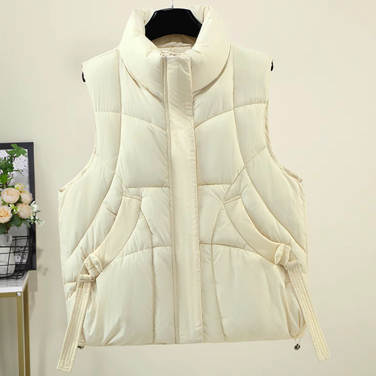 Women High Stand Collar Quilte - Padded Vest Gilet review and price