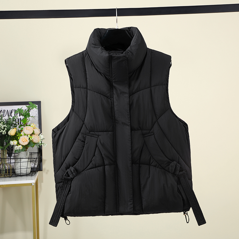 Women High Stand Collar Quilte - Padded Vest Gilet review and price
