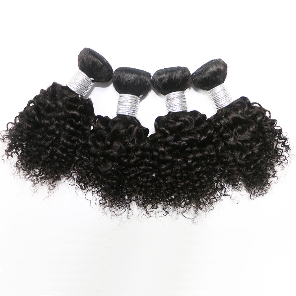 Short Kinky Curly Human Hair B - Winter Clothing Bundle review and price