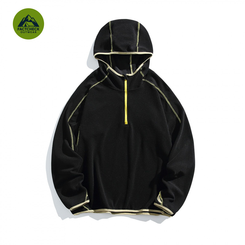 FACHCHECK EU US Size Top Quali - Fleece Hoodie Lined review and price