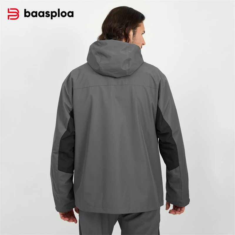Baasploa New Men Jacket Outdoo - Fleece Hoodie Lined review and price