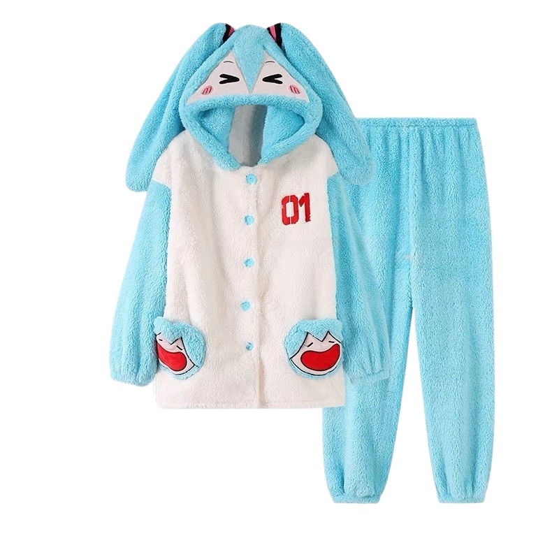Hatsune Miku cartoon animation - Fleece Hoodie Lined review and price