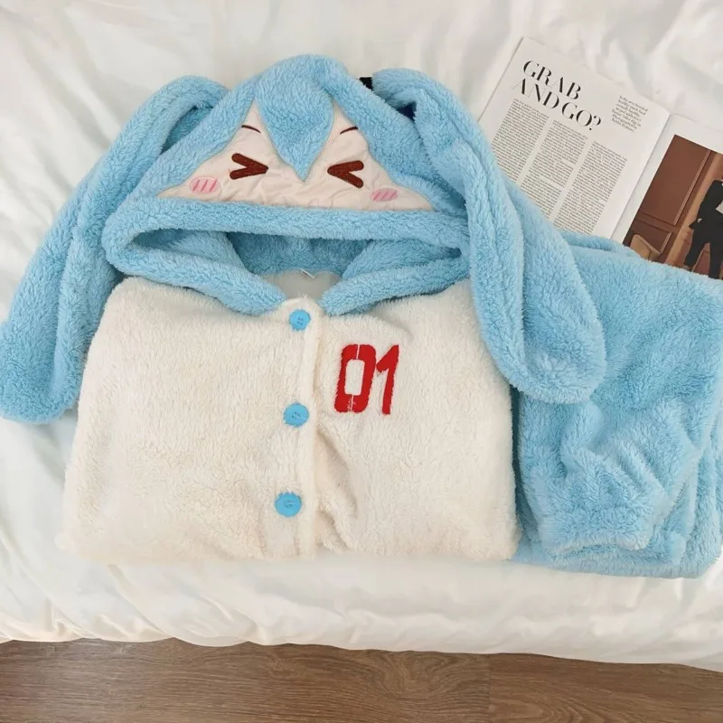 Hatsune Miku cartoon animation - Fleece Hoodie Lined review and price